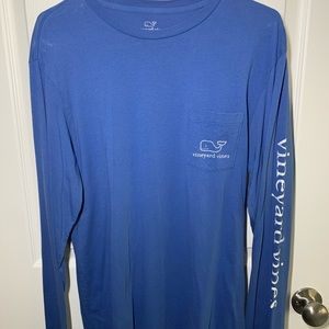 Vineyard Vines Long Sleeve Lettered Tee